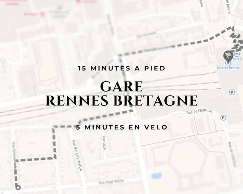 Pop & Suite Par Madame Conciergerie Rennes Buitenkant foto